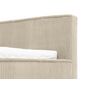 Voir la diapositive 6 : BEST MOBILIER Swan - lit coffre - 180x200 cm - sommier inclus - en velours côtelé grosses côtes