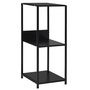 Voir la diapositive 2 : VIDAXL Etagere a livres droite petite Noir 33,5x39,6x79,7 cm