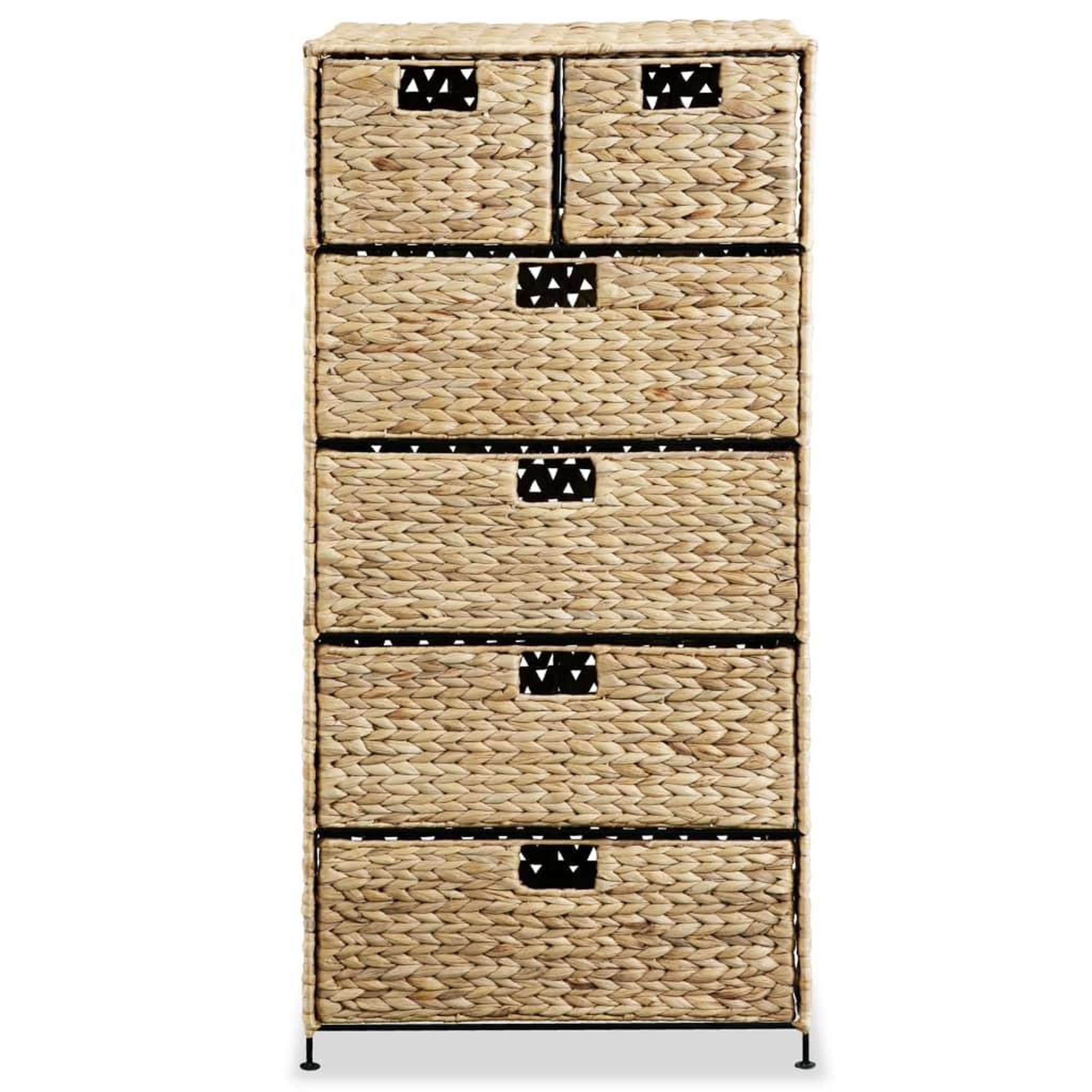 Voir la diapositive 3 : VIDAXL Unite de rangement avec 6 paniers 47x37x100 cm Jacinthe d'eau