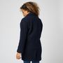 Voir la diapositive 2 : IN EXTENSO Manteau long bleu femme