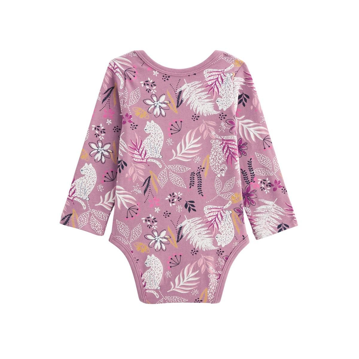 Petit Béguin Lot de 2 bodies bébé manches longues Louisa