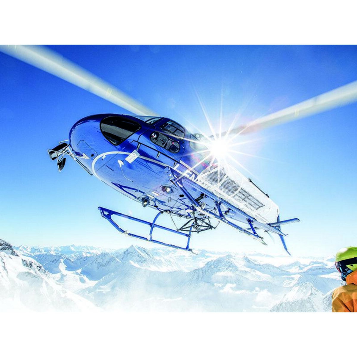 Smartbox Vol en hélicoptère de 15 min pour 2 personnes au-dessus du Mont-Blanc - Coffret Cadeau Sport & Aventure