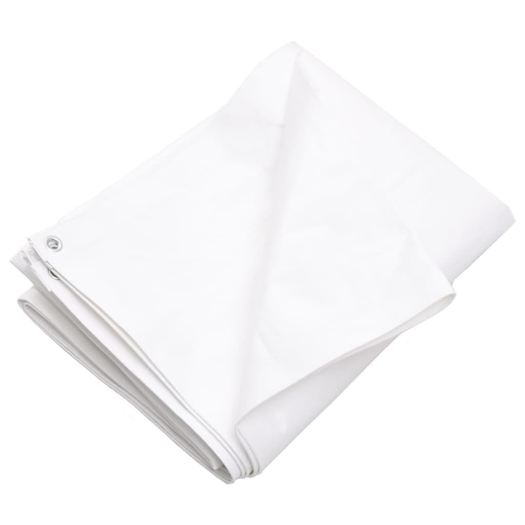 Voir la diapositive 2 : VIDAXL Bache 260 g/m² 4x4 m Blanc PEHD