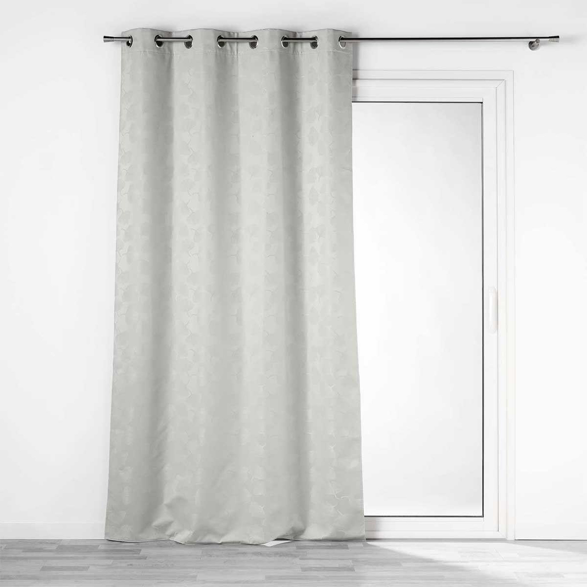 Douceur d'Intérieur Rideau occultant  lunella  140x260cm gris