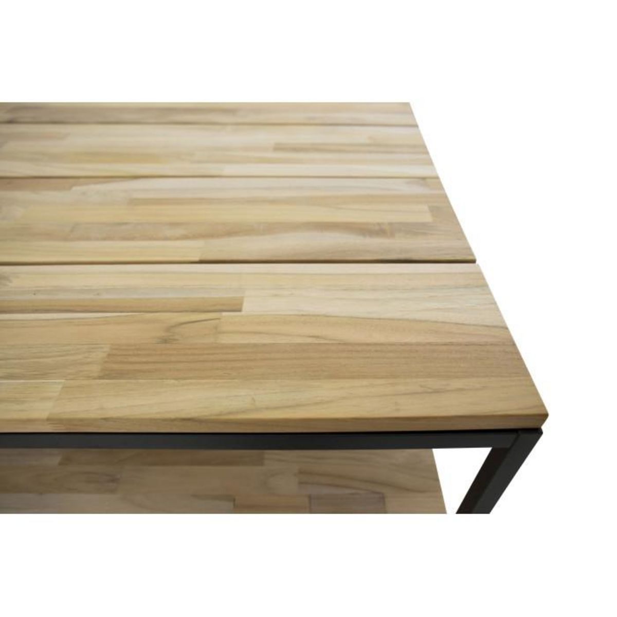 Paris Prix Table Basse en Teck  Cirebon  80cm Naturel