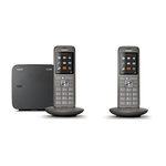 GIGASET Téléphone sans fil CL660 DUO ANTHRACITE
