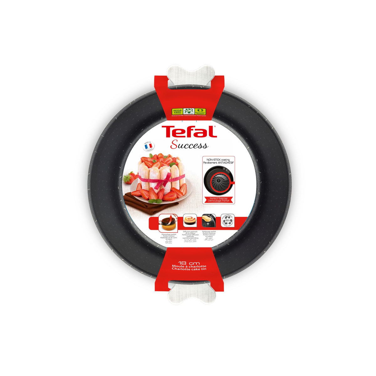 TEFAL Moule 18 cm PERFECT BAKE 