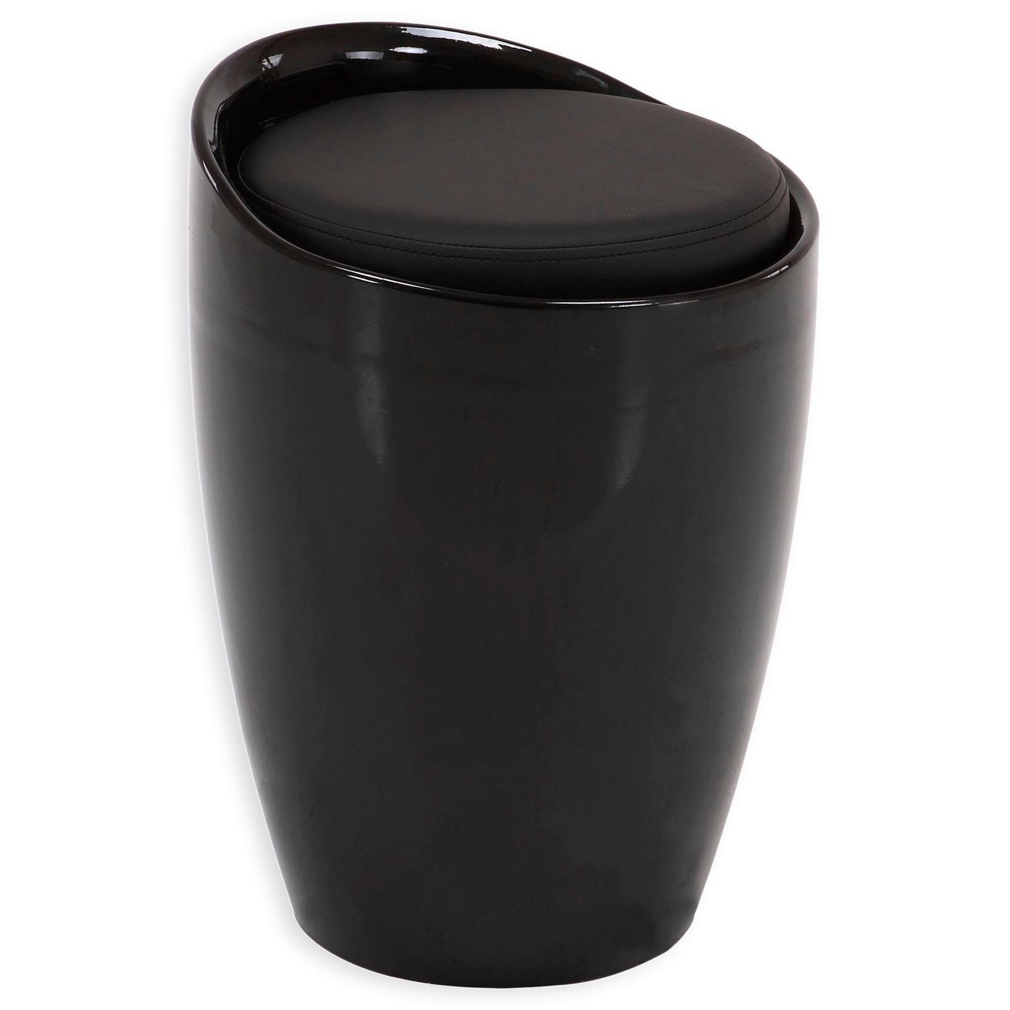 Voir la diapositive 1 : IDIMEX Tabouret coffre de rangement daniel