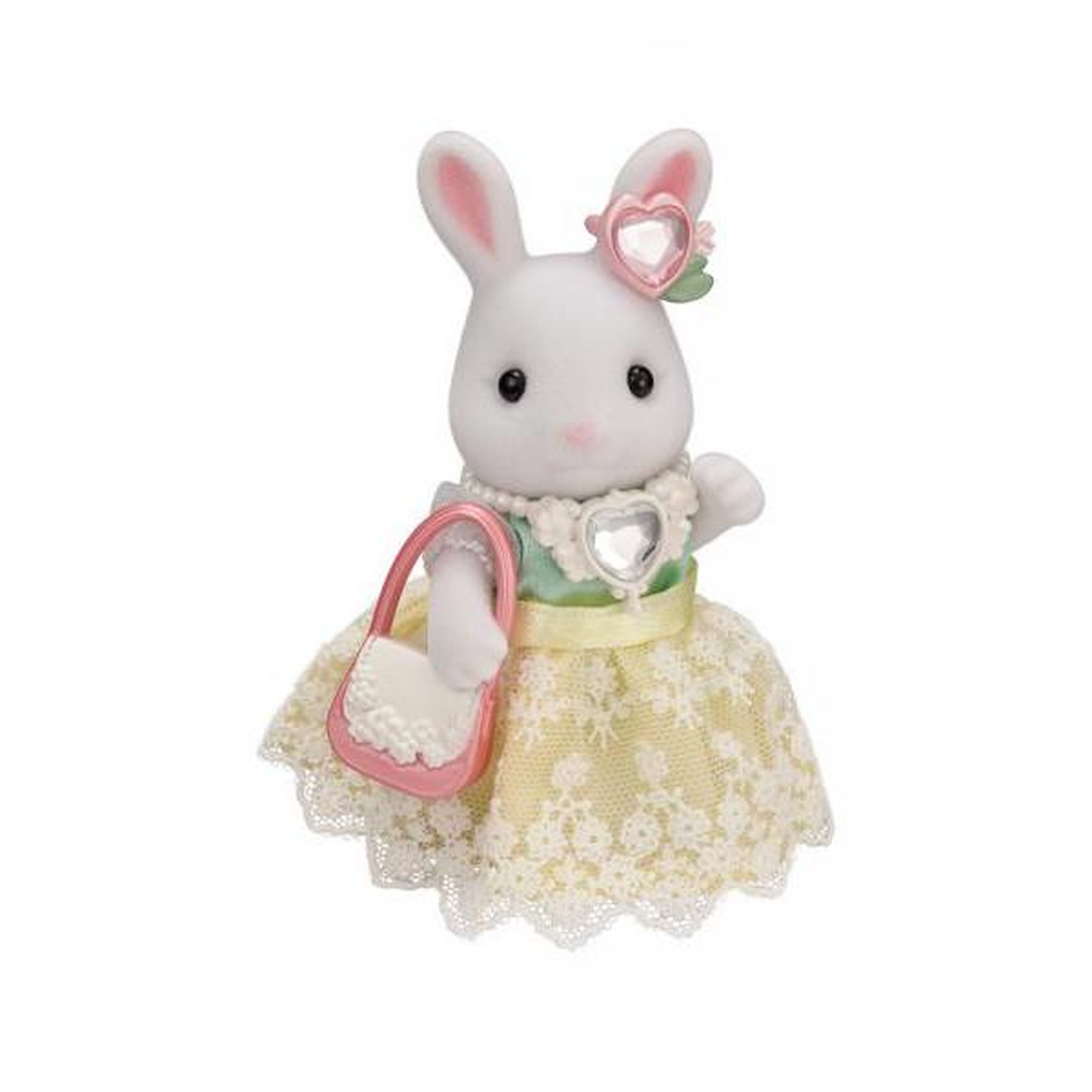 Voir la diapositive 4 : Sylvanian Families Figurines miniatures - SYLVANIAN FAMILIES - 5647 - La valisette de mode et grande soeur Lapin neige