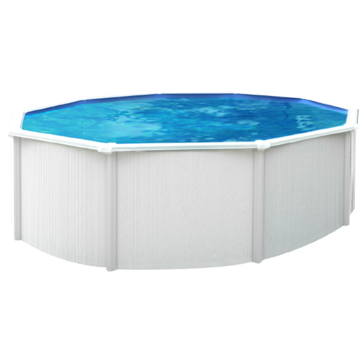 trigano Piscine hors sol acier ronde 4,85 x 1,20m SAPHIR