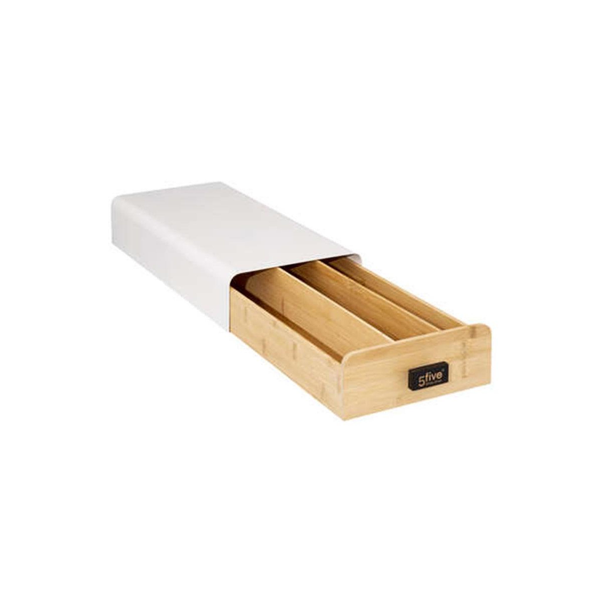 Voir la diapositive 2 : FIVE Porte 30 capsules déco  modern  38cm blanc