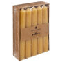 Voir la diapositive 3 : COMPTOIR DE LA BOUGIE Lot de 10 Bougies Bâton  Hugo  16cm Moutarde