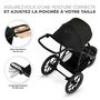Voir la diapositive 6 : KINDERKRAFT Poussette 3 roues tout-terrain Helsi 2