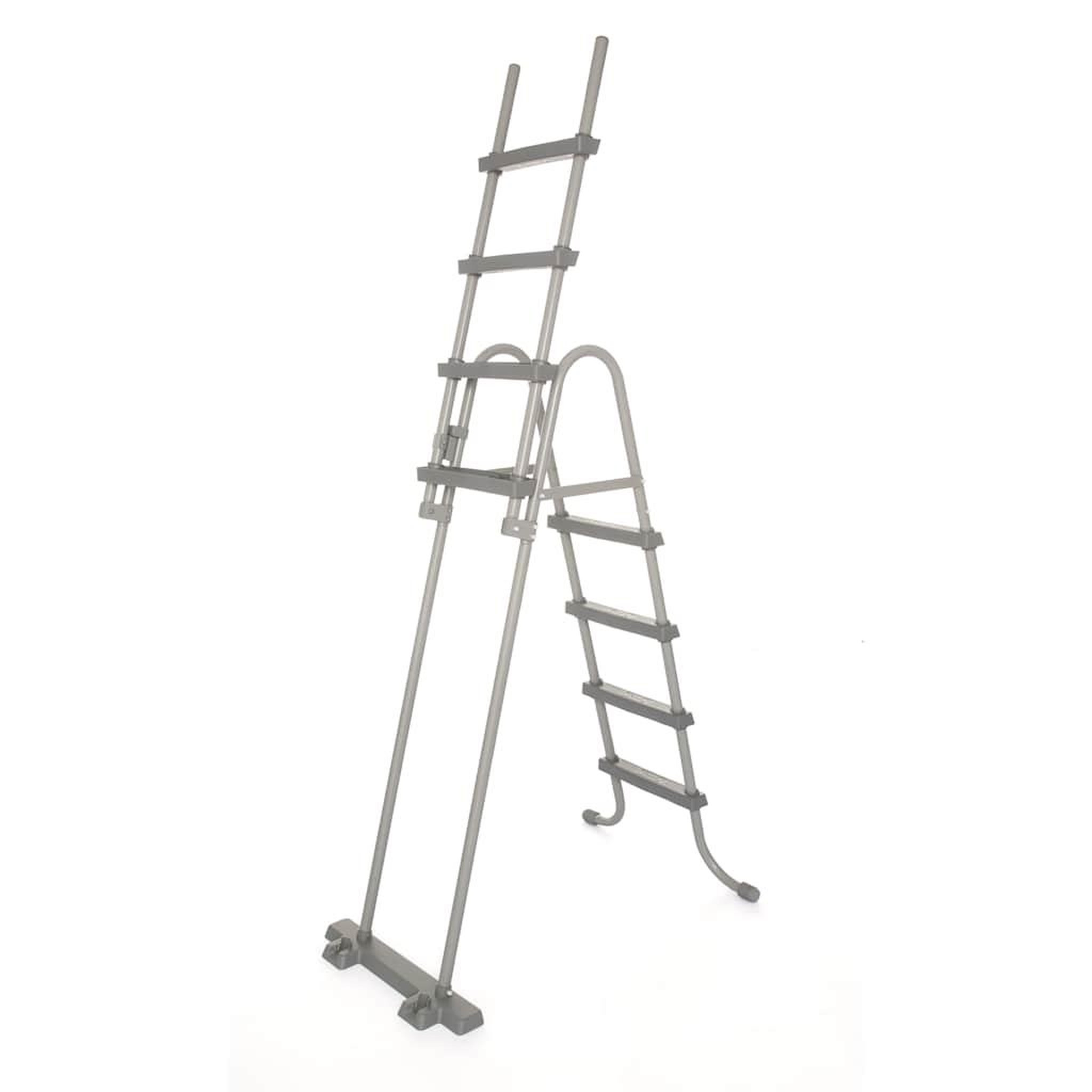 Voir la diapositive 2 : BESTWAY Bestway Echelle de piscine a 4 marches Flowclear 122 cm 58331