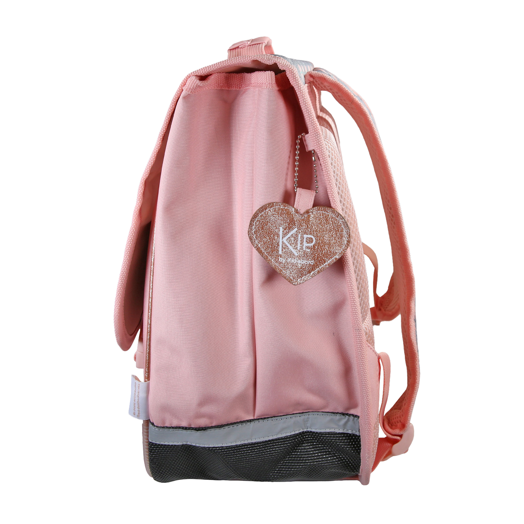 Voir la diapositive 3 : Bagtrotter KIP - Cartable scolaire 38 cm Lovely Swan - Rose - 2 Compartiments