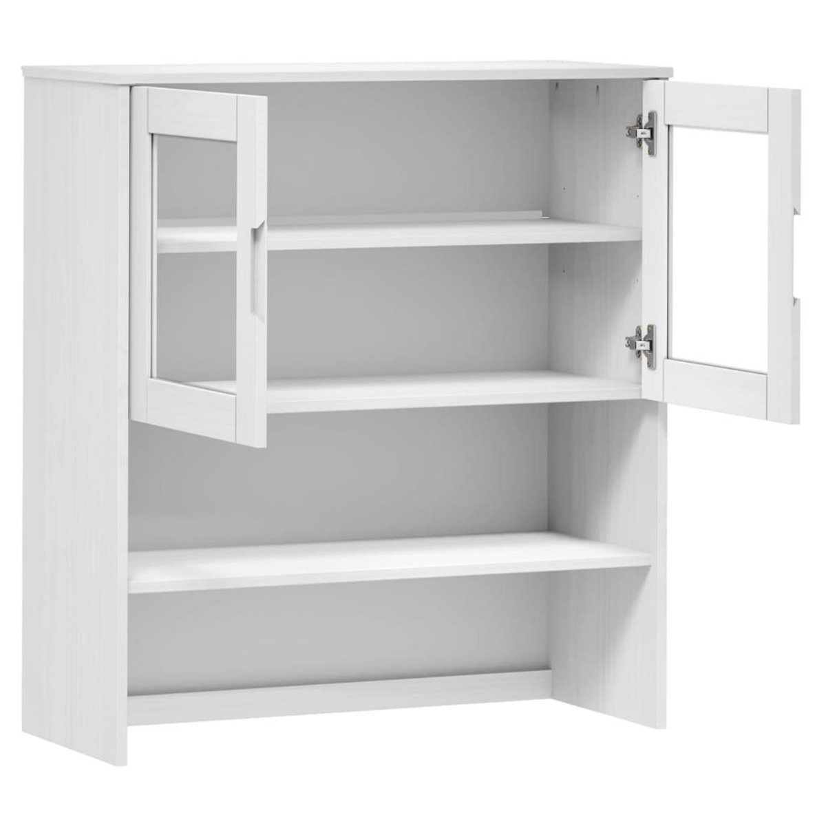 VIDAXL Dessus de buffet MOLDE Blanc 90x35x100 cm Bois massif de pin