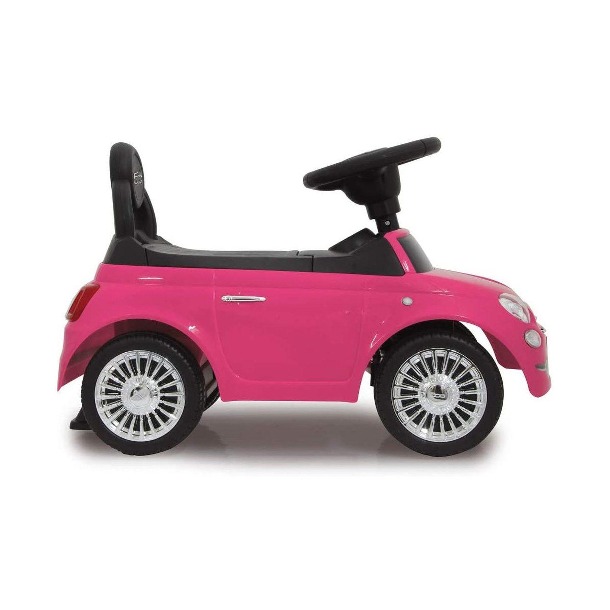 Voir la diapositive 3 : Jamara Push-car fiat 500 - couleur rose vif