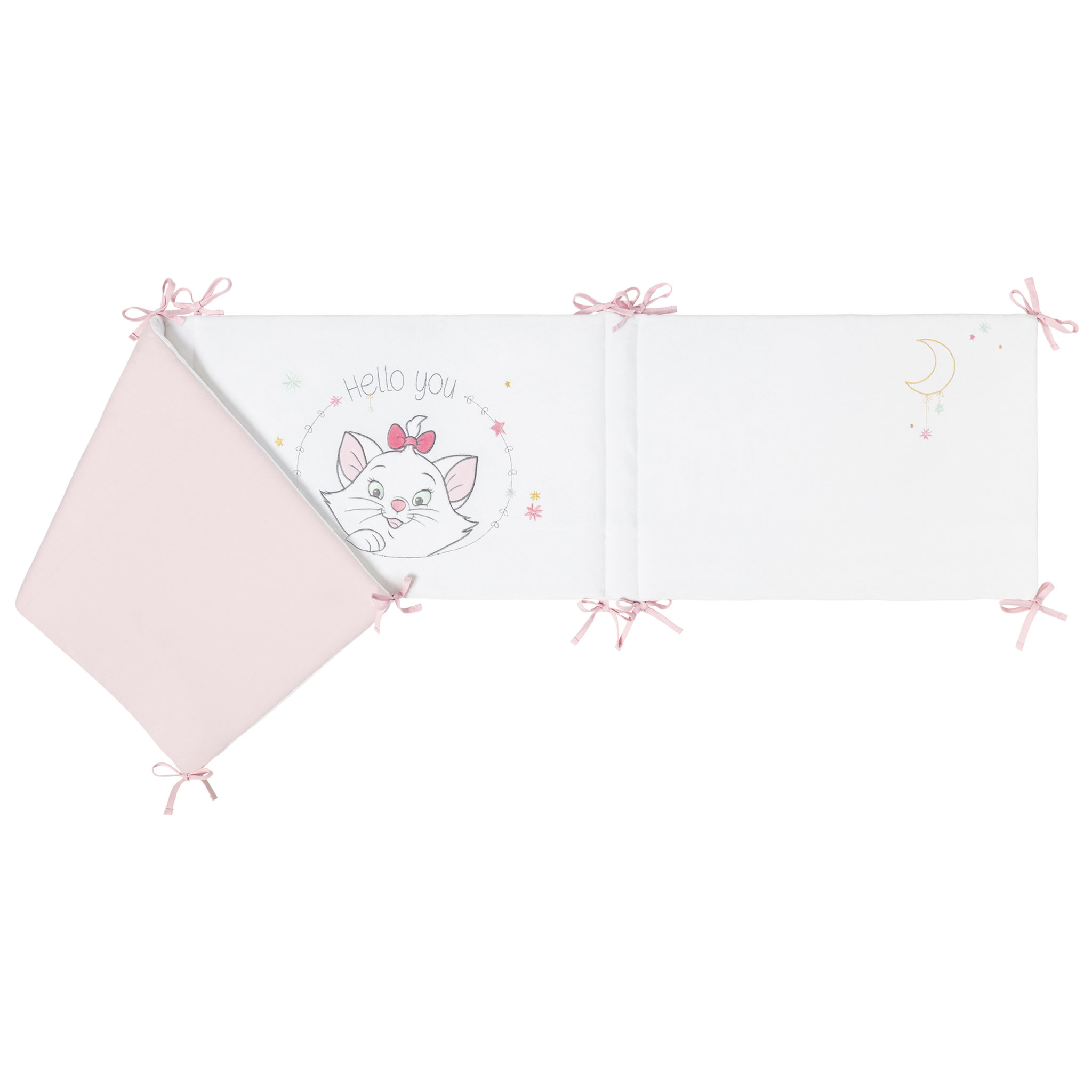 Voir la diapositive 2 : DISNEY Tour de lit velours Marie 