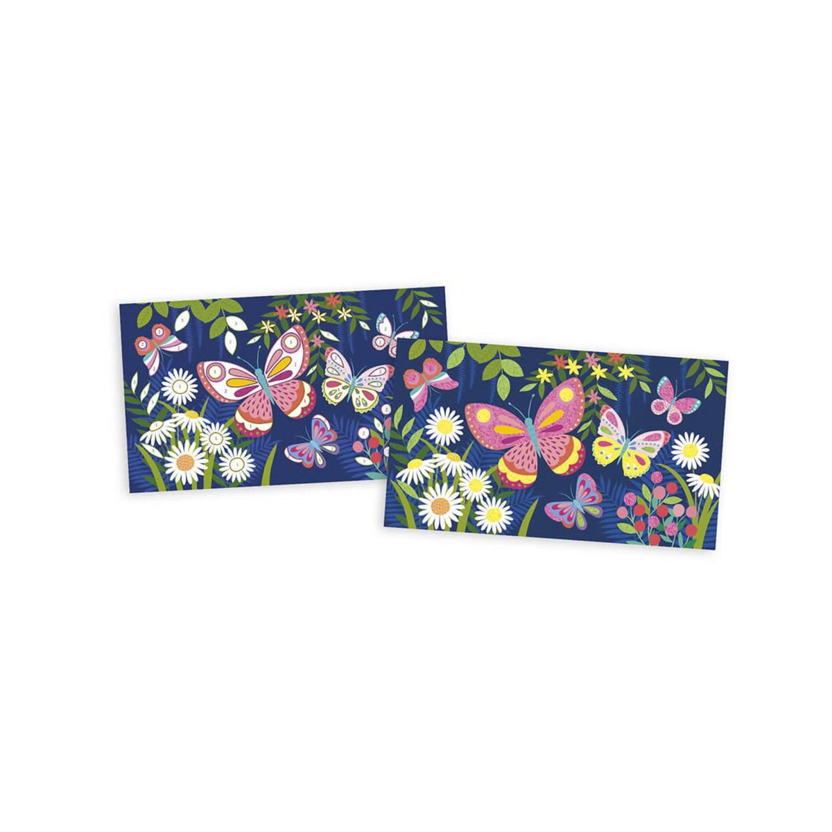 Juratoys-Janod Sables colores fluo papillons