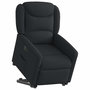 Voir la diapositive 3 : VIDAXL Fauteuil inclinable electrique noir tissu
