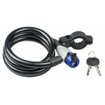 BURG Câble antivol en spirale à clés 1550 longueur 150mm BURG 18060 0