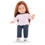 Voir la diapositive 2 : Corolle T-shirt et Pantalon Bords de Loire pour poupée ma Corolle