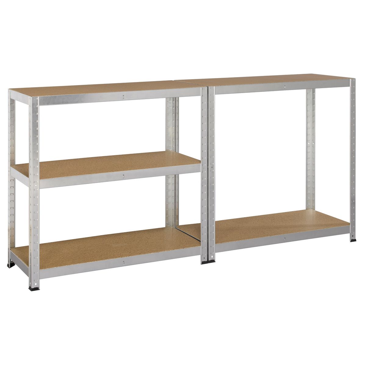 AVASCO Étagère de rangement 5 tablettes Strong - 196x120x50 cm