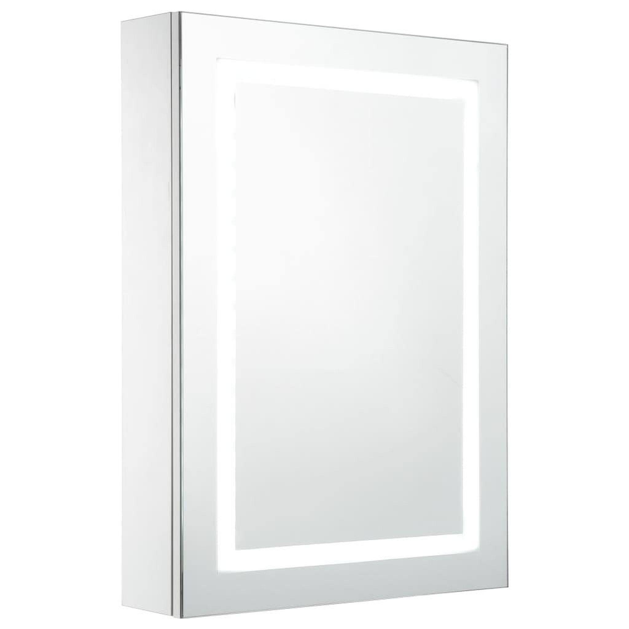 VIDAXL Armoire de salle de bain a miroir led 50x13x70 cm