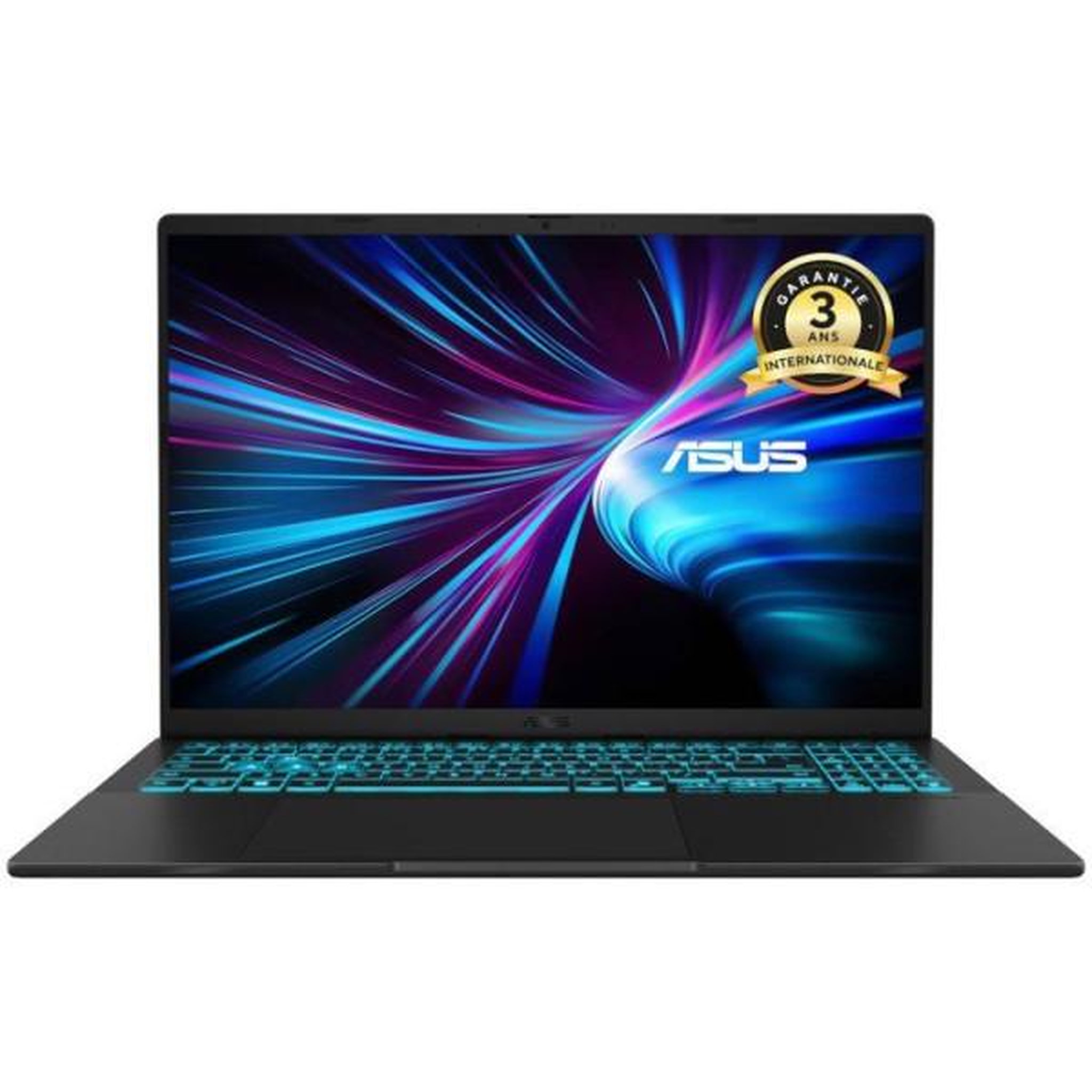 ASUS PC Portable Gamer ASUS Gaming V16 : Win 11 - 16 WUXGA - RTX 5060 8Go - AMD Ryzen 7 170 - RAM 16Go - 512Go SSD