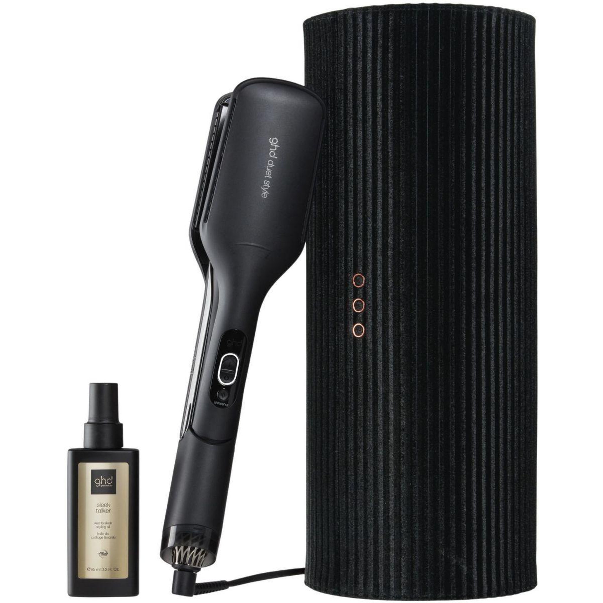 Ghd Lisseur séchant Duet Style 2-en-1 sur cheveux mouillés ou secs, anti-frisottis