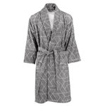 Paris Prix Peignoir de Bain en Coton  Florence  Gris. Coloris disponibles : Gris