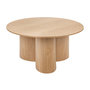 Voir la diapositive 1 : ATMOSPHERA Table Basse Design  Aliona  80cm Naturel