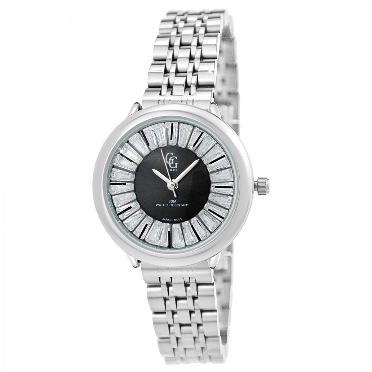 SC CRYSTAL Montre Amanda élégante ornée de Cristaux scintillants par SC Crystal