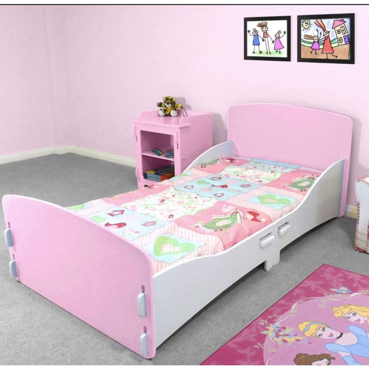 Lit enfant EASY montage facile avec sommier 70x140