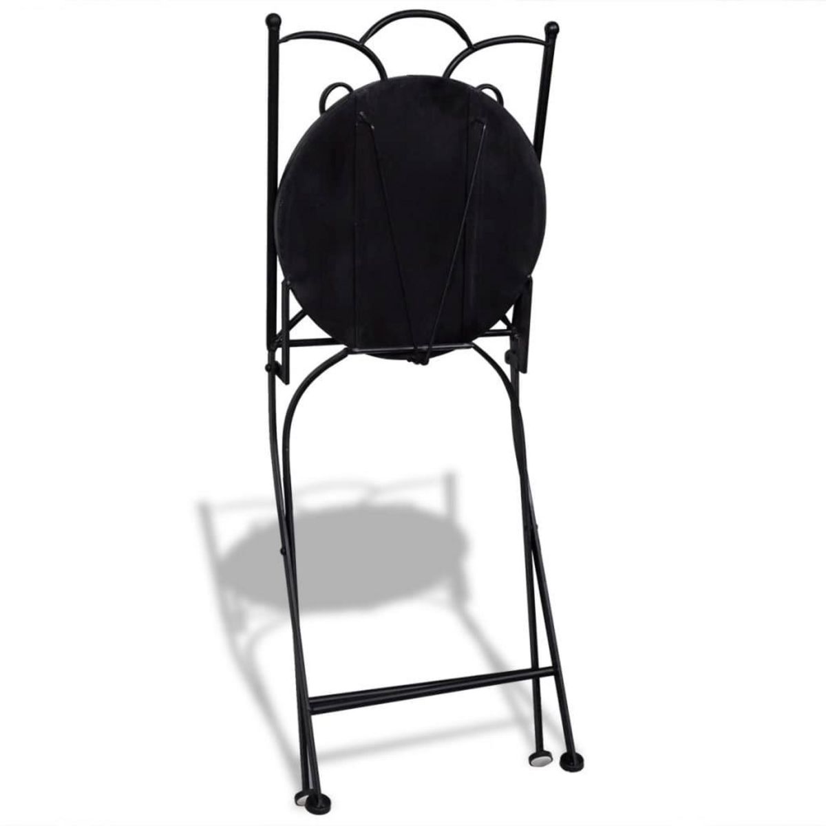 VIDAXL Chaises pliables de bistro 2 pcs Ceramique Terre cuite