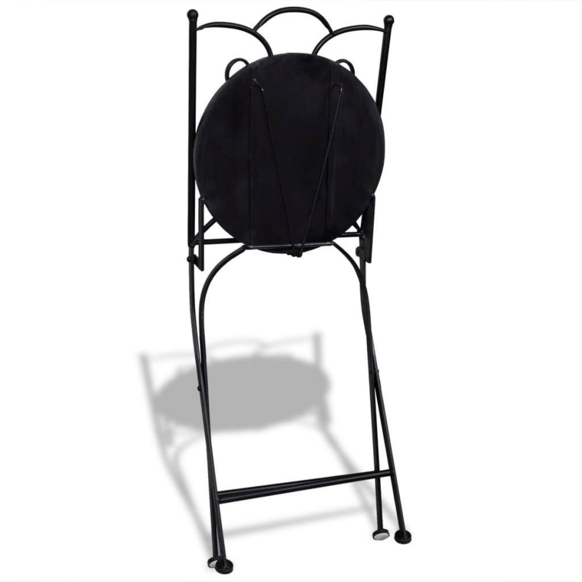 VIDAXL Chaises pliables de bistro 2 pcs Ceramique Terre cuite