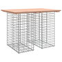 Voir la diapositive 2 : VIDAXL Banc de jardin design gabion 100x70x72cm bois massif de douglas