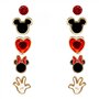 Voir la diapositive 1 : SC CRYSTAL Lot de 5 paires de boucles d'oreilles Disney - Mickey et Minnie