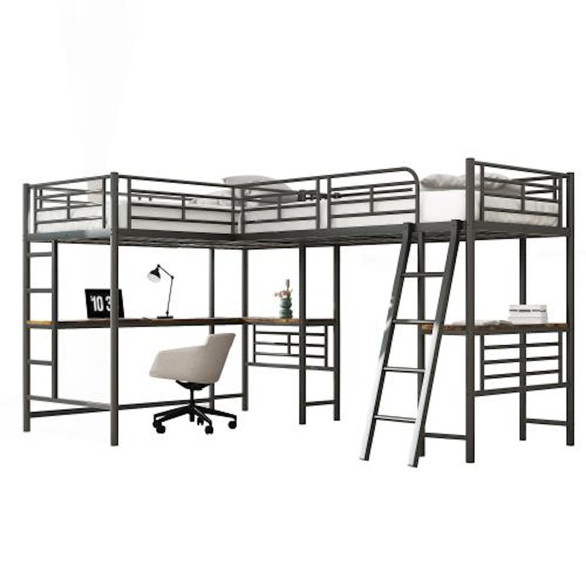 MERAX Lit mezzanine enfant