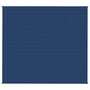 Voir la diapositive 3 : VIDAXL Couverture lestee Bleu 200x225 cm 9 kg Tissu