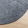 Voir la diapositive 4 : VIDAXL Tapis shaggy PAMPLONA poils longs moderne bleu Ø 200 cm