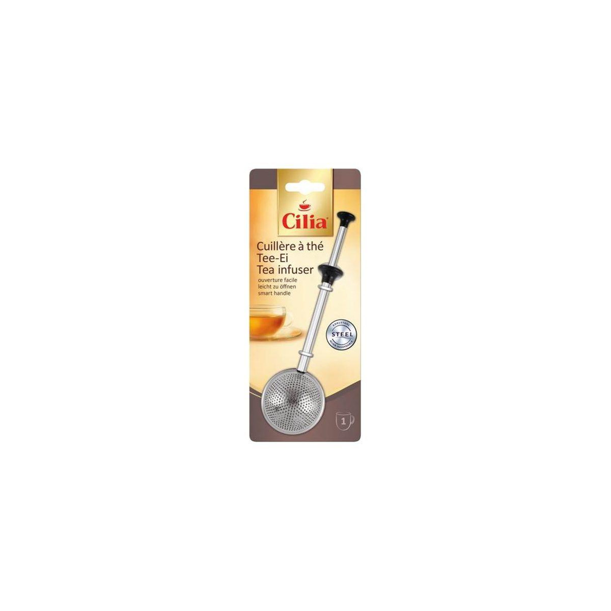 Voir la diapositive 2 : Melitta Boule à thé à thé CILIA
