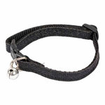 Paris Prix Collier pour Chat avec Grelot  Glitter  30cm Noir