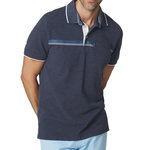 TBS Polo Marine Homme TBS KAMALPOL. Coloris disponibles : Bleu