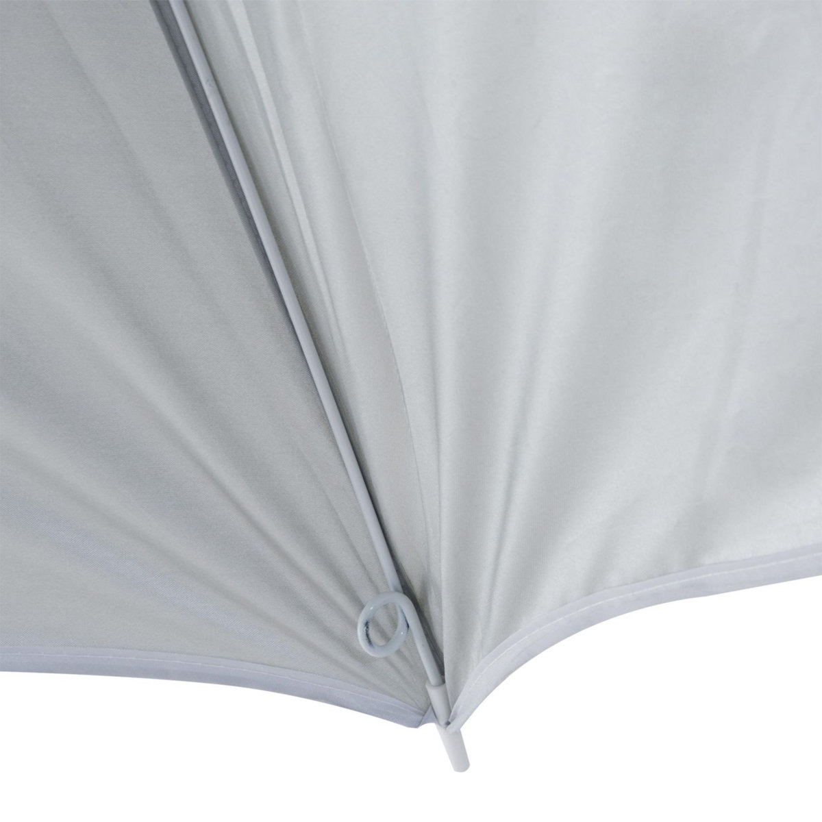 OUTSUNNY Parasol de plage Ø 2,2 x 2,2H cm protection UPF 50 + sac transport, sardines et lestage intégrés crème