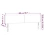 Voir la diapositive 6 : VIDAXL Tetes de lit 2 pcs Cappuccino 100x5x78/88 cm Similicuir