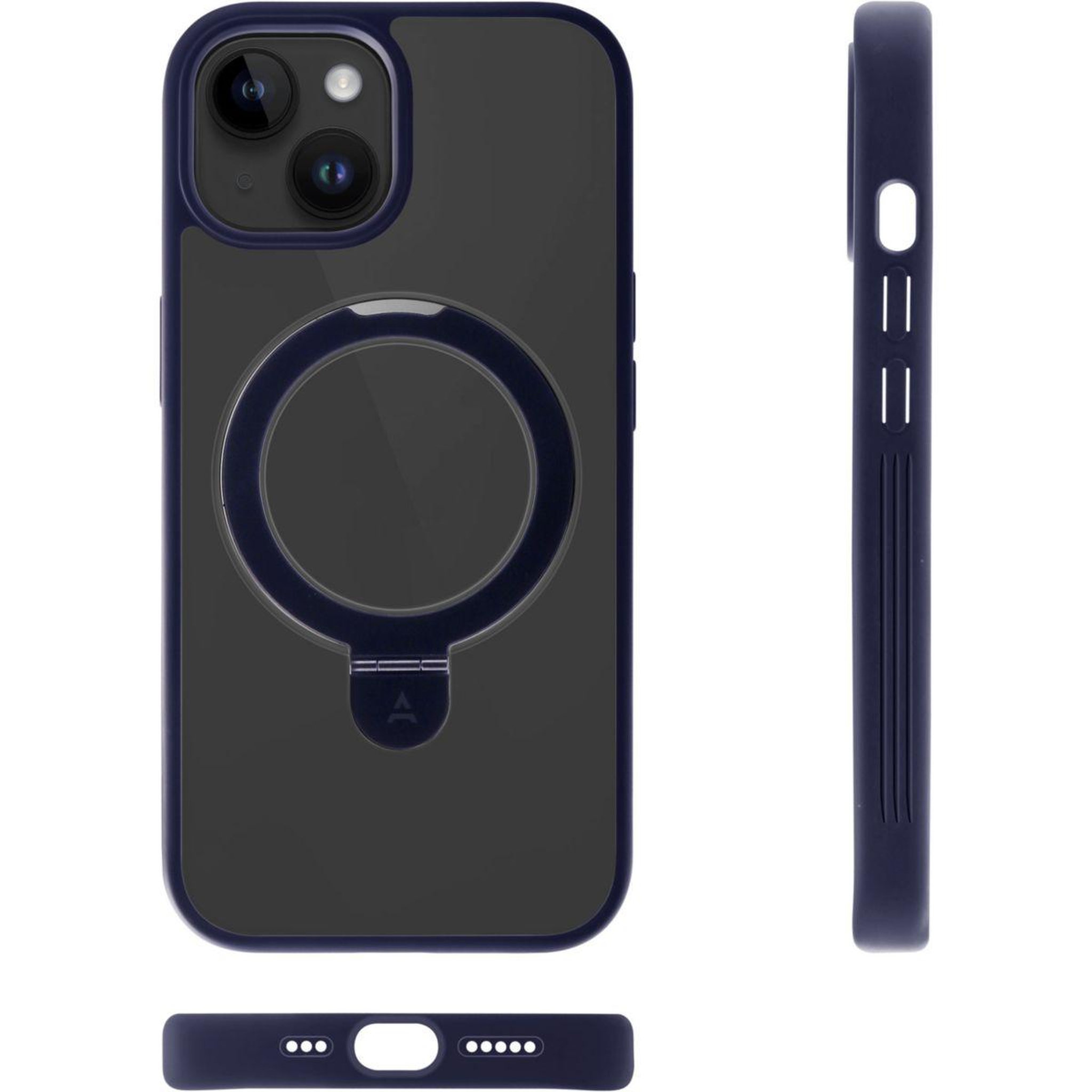 Voir la diapositive 3 : ADEQWAT Coque iPhone 15 MagSafe 2 en 1 - Cosmic Purple