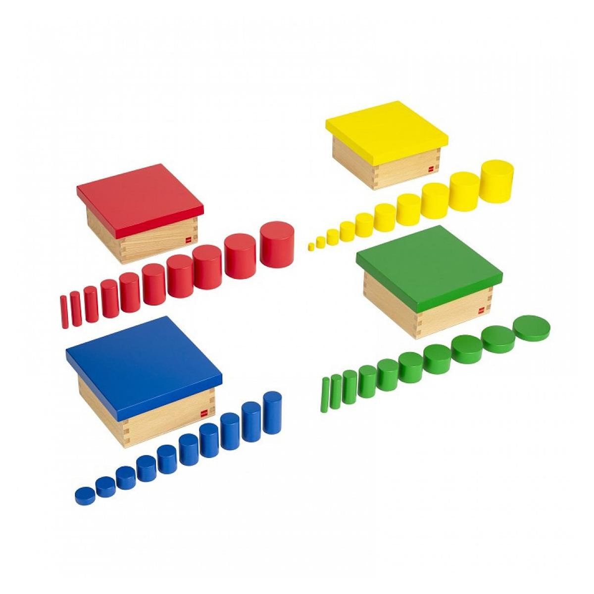 GAM MONTESSORI Compter et mesurer - organiser les cylindres - jeu Montessori