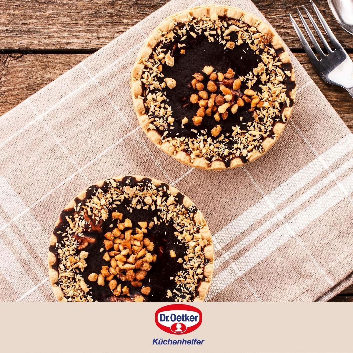 DR.OETKER Lot de 6 moules à tartelettes 10 cm Dr. Oetker Baker Edition