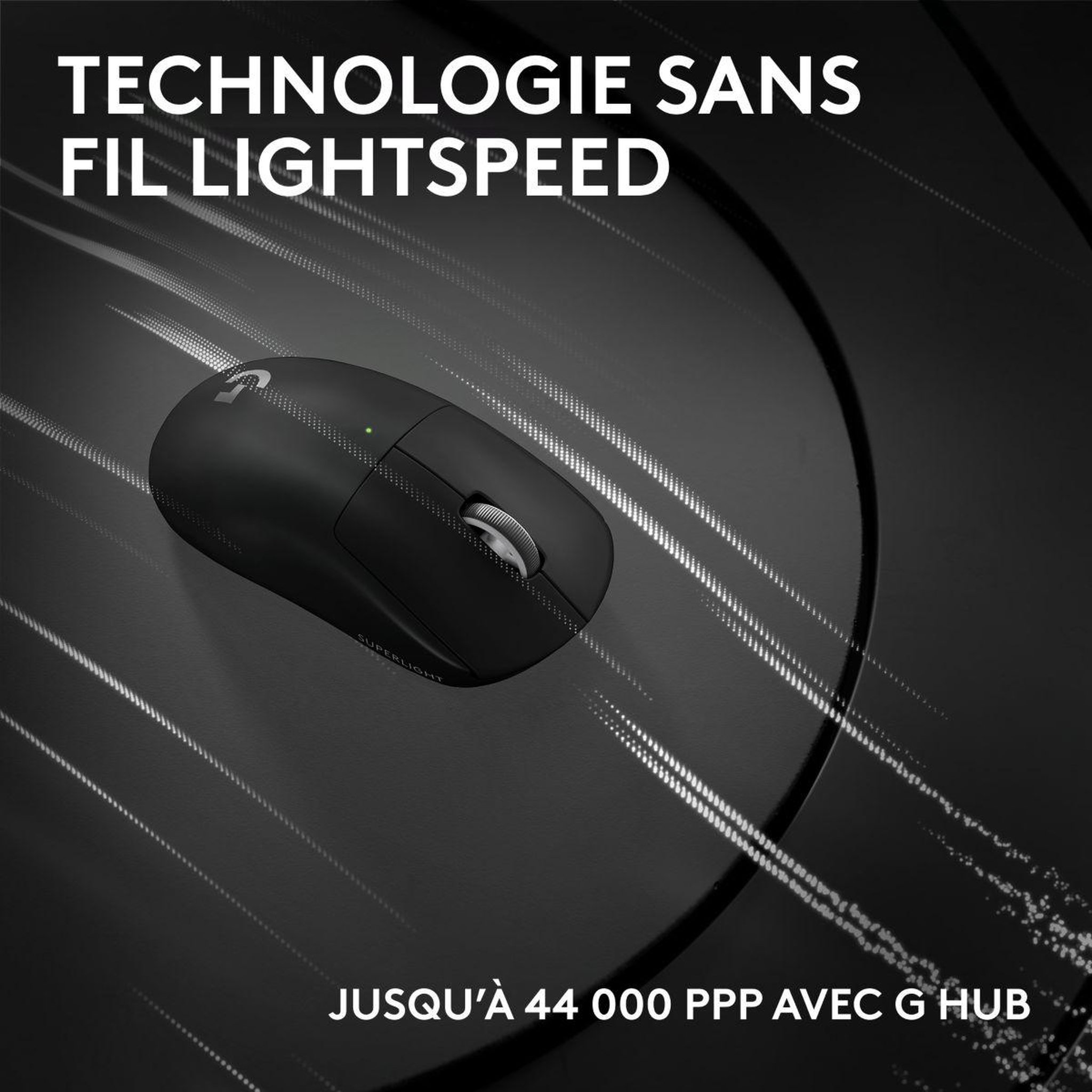 Voir la diapositive 5 : Logitech Souris gamer sans fil pro x superlight 2 compact noir
